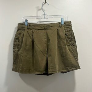 Anthropologie pleated shorts